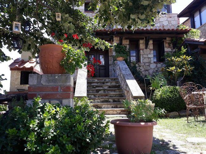 Stone House Andromeda Villa Psakoudia Eksteriør billede
